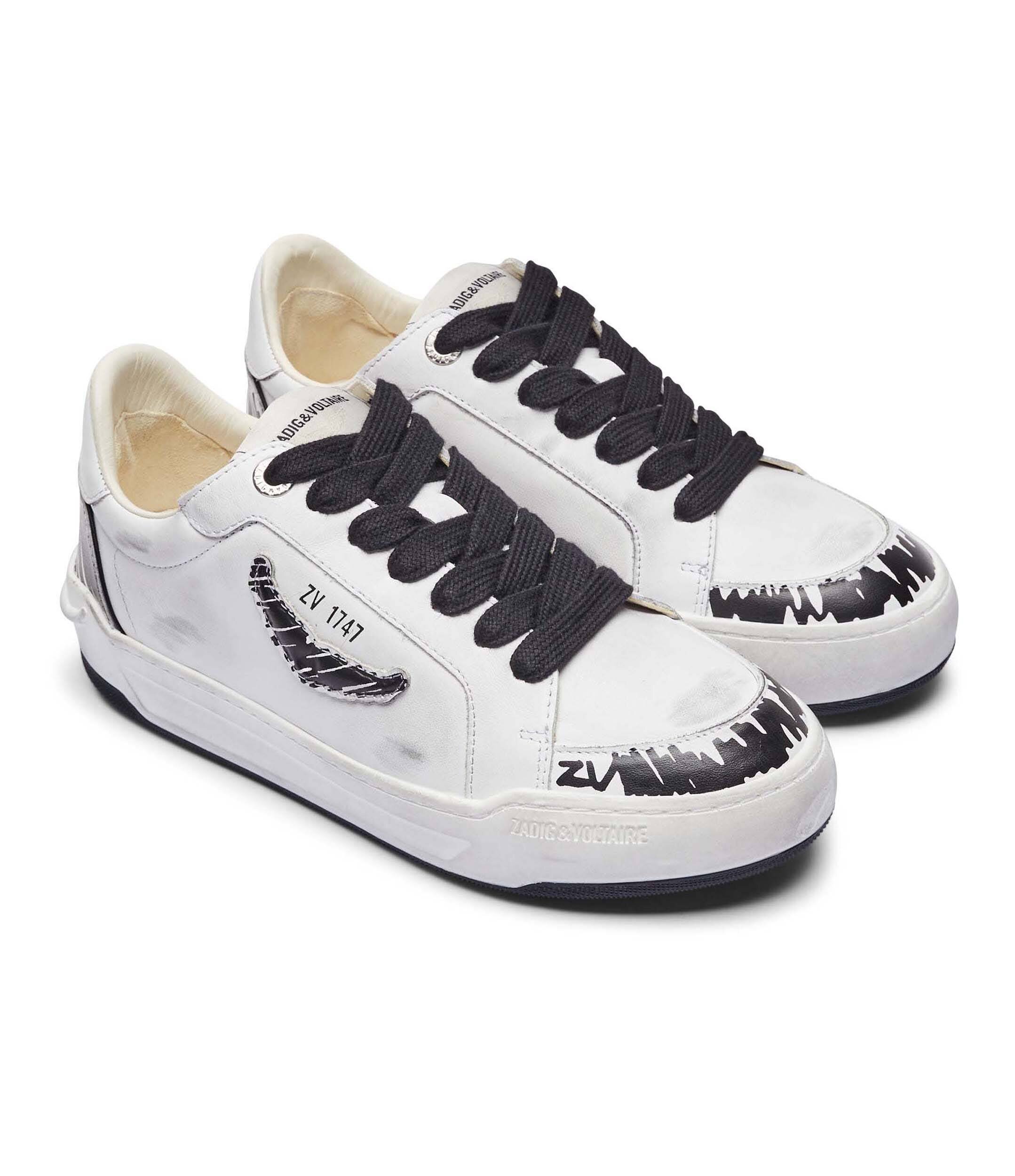 Zadig&Voltaire Teniși din piele Fly Wings