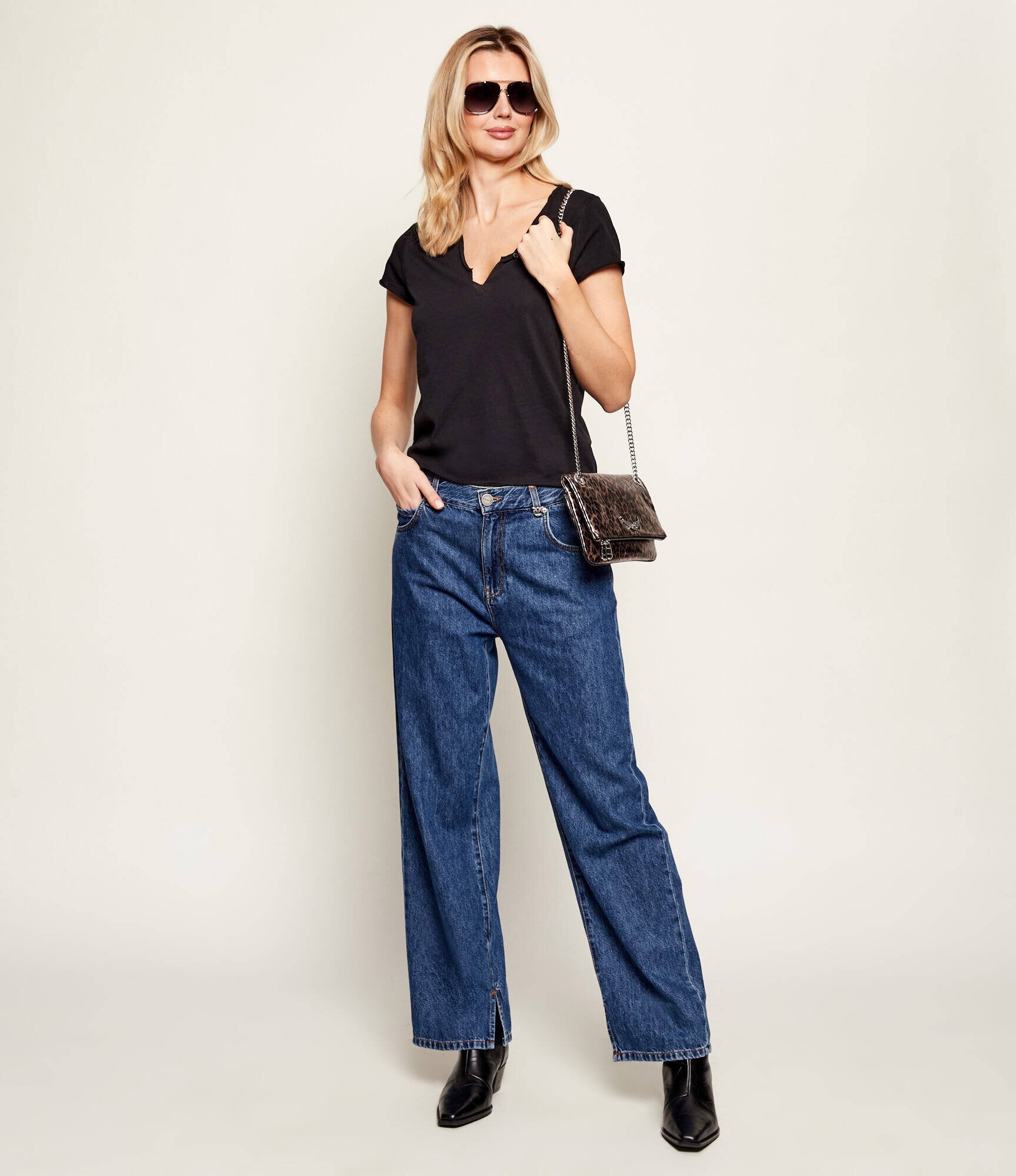 Zadig&Voltaire Tricou Henley | regular fit