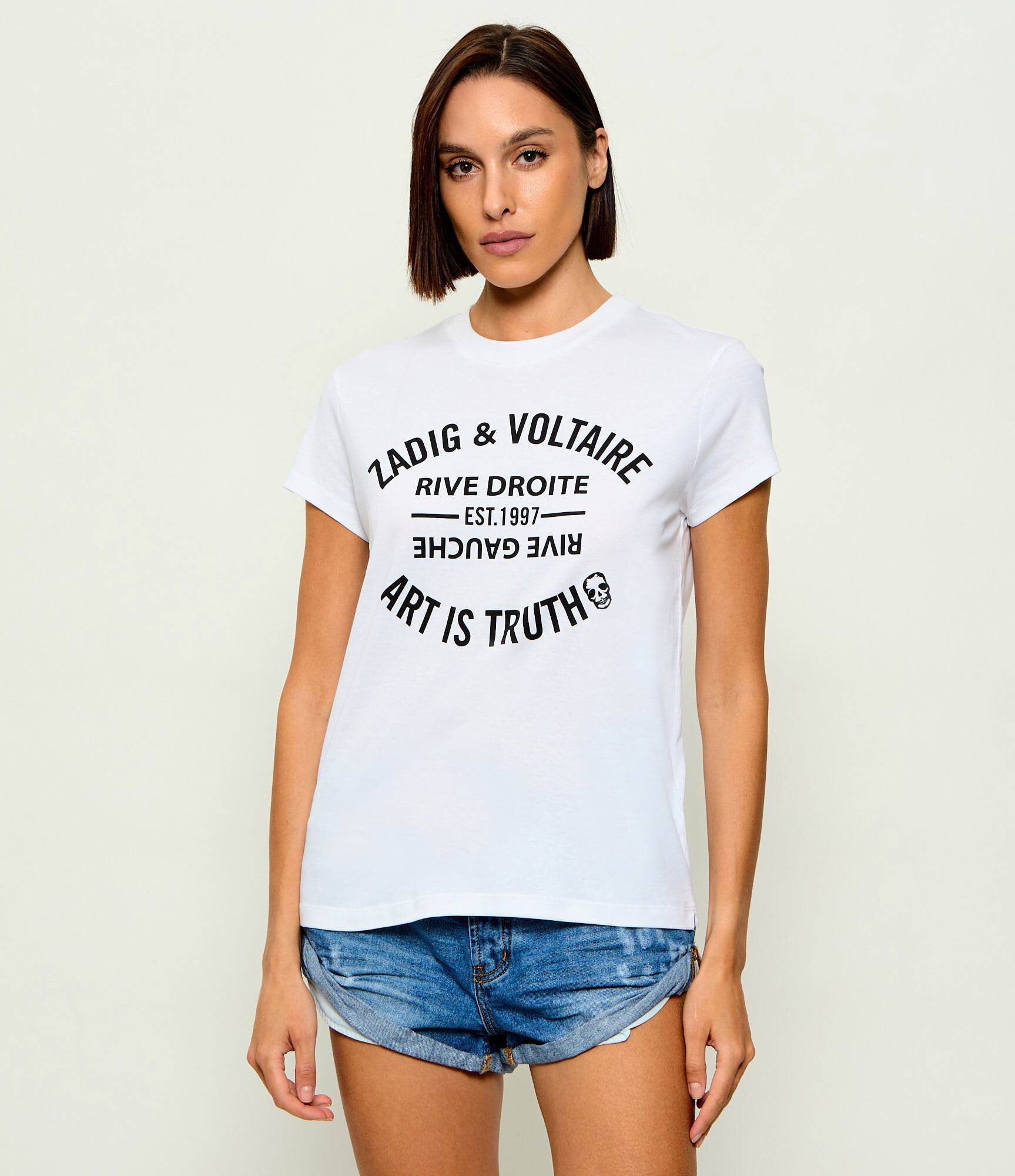 Zadig&Voltaire Tricou WALK ICO BLASON | Regular Fit