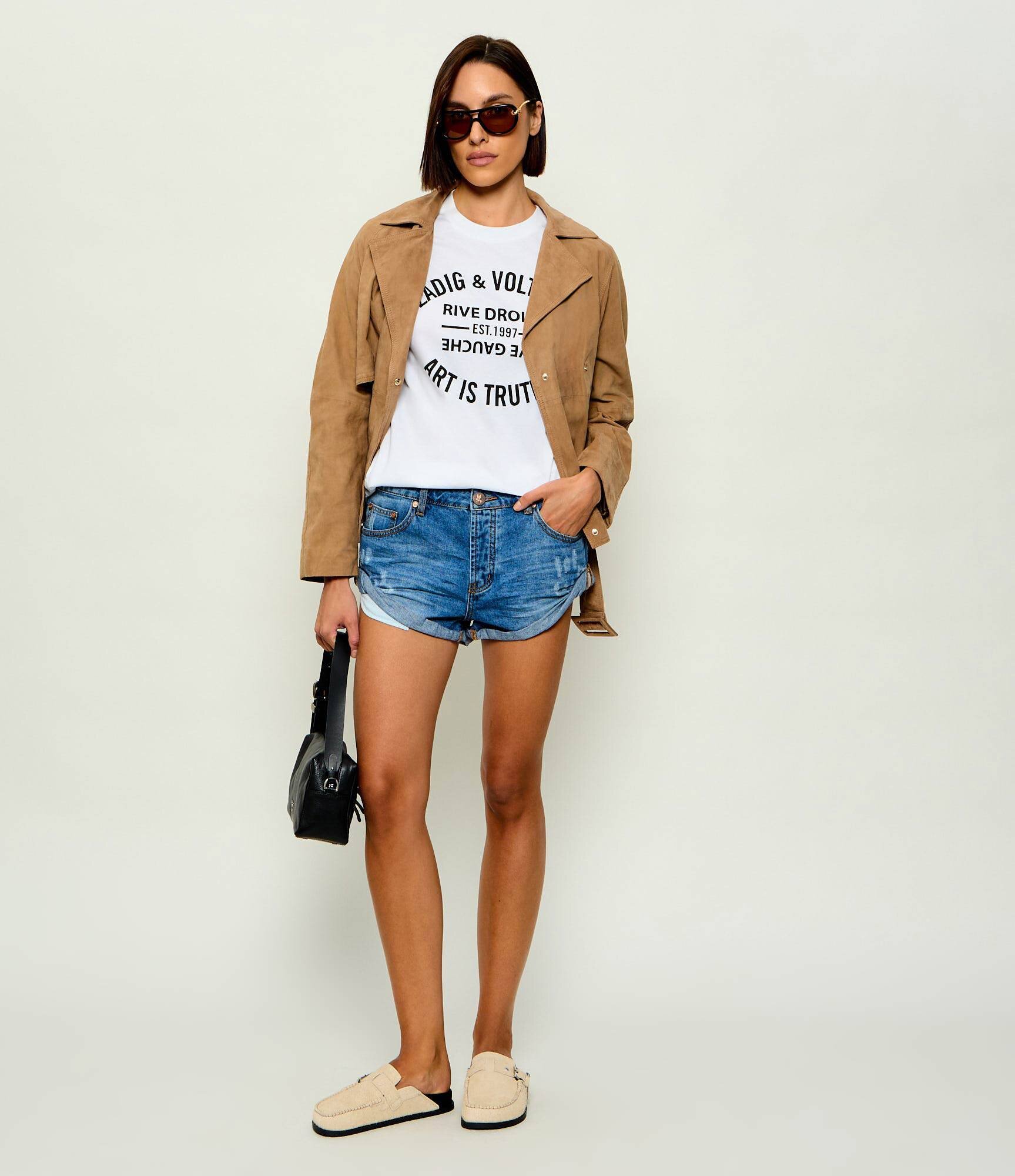 Zadig&Voltaire Tricou WALK ICO BLASON | Regular Fit