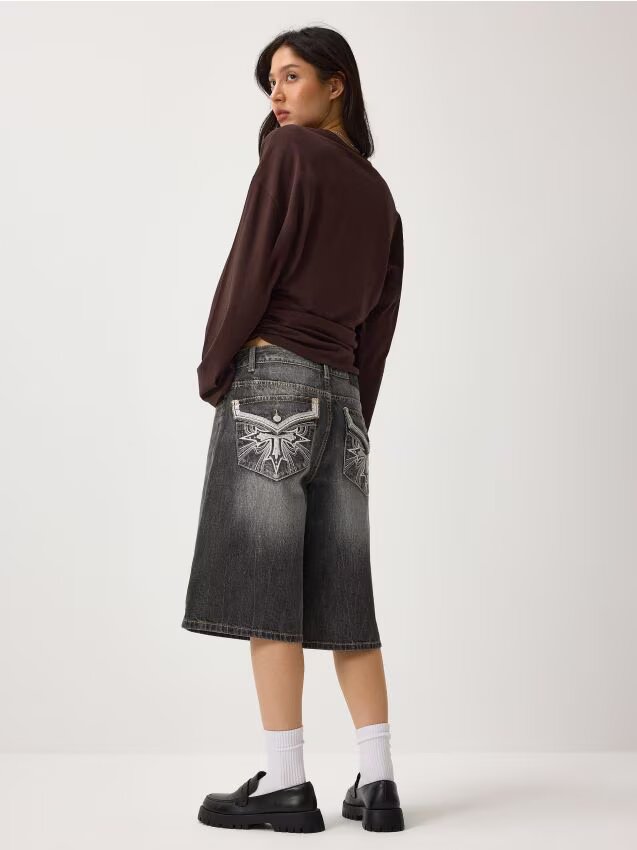House Bermude din denim