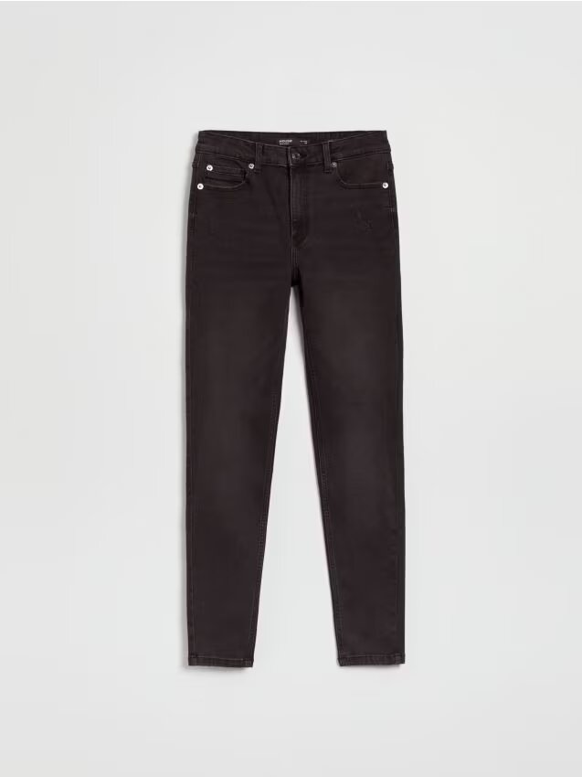 House Blugi skinny cu talie medie