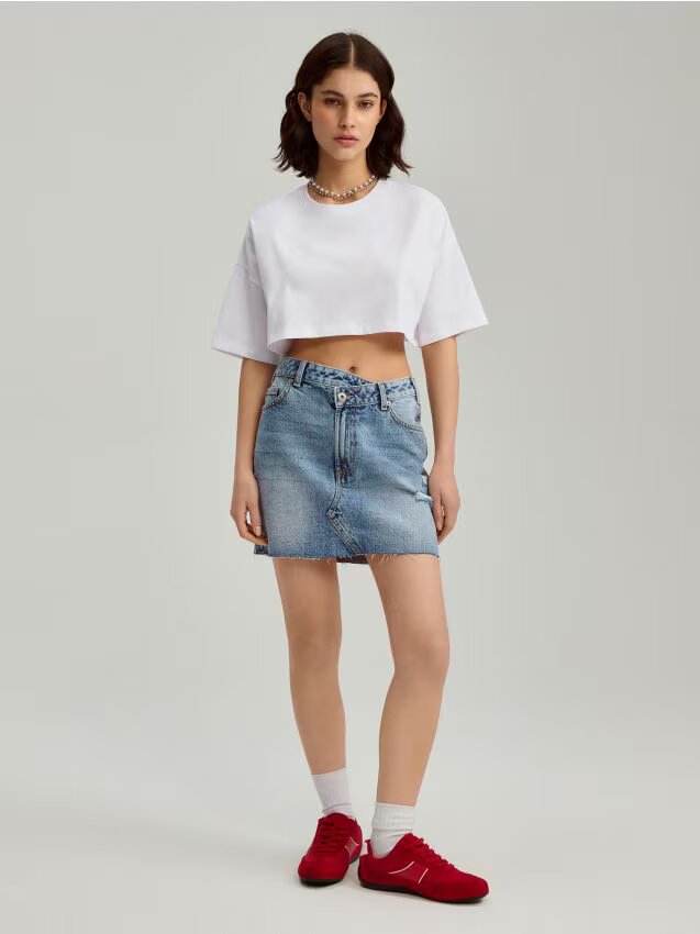 House Fustă din denim