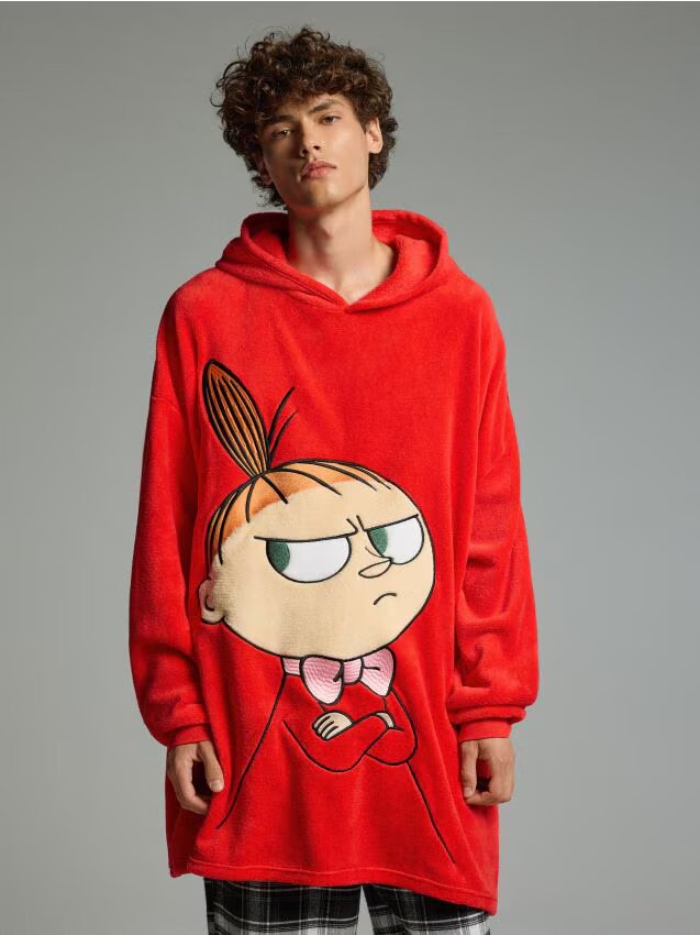 House Halat de casă cu broderie Moomin