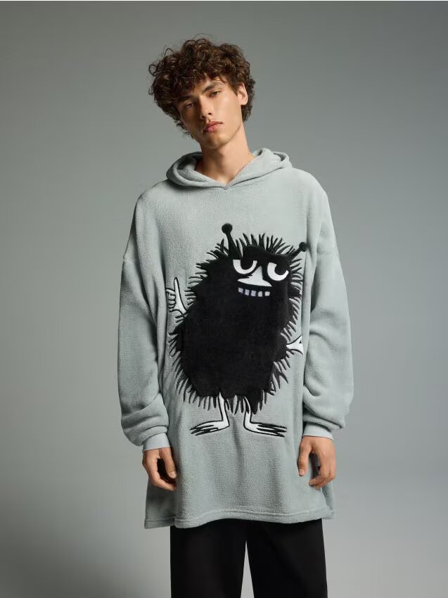 House Halat de casă cu broderie Moomin