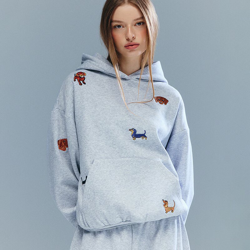 House Hanorac cu broderie