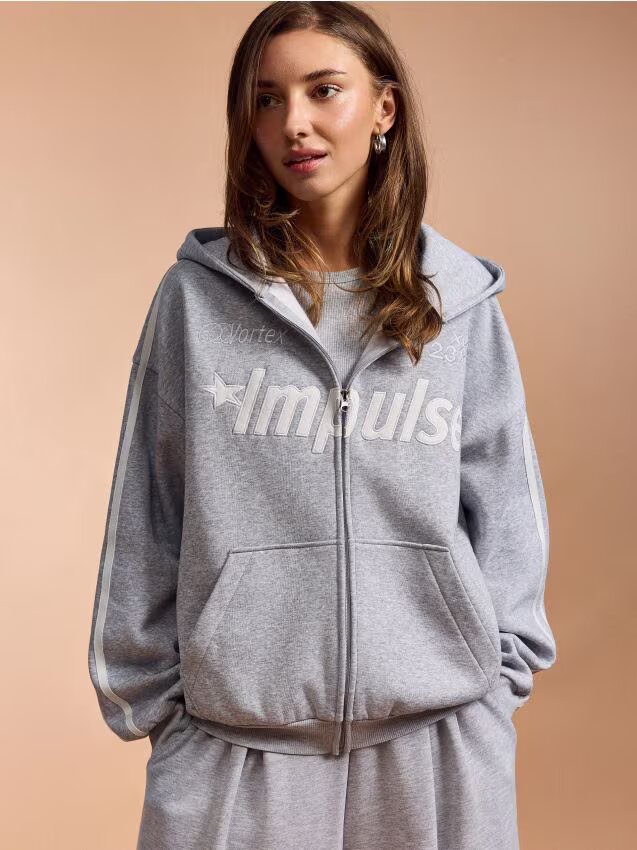 House Hanorac cu broderie