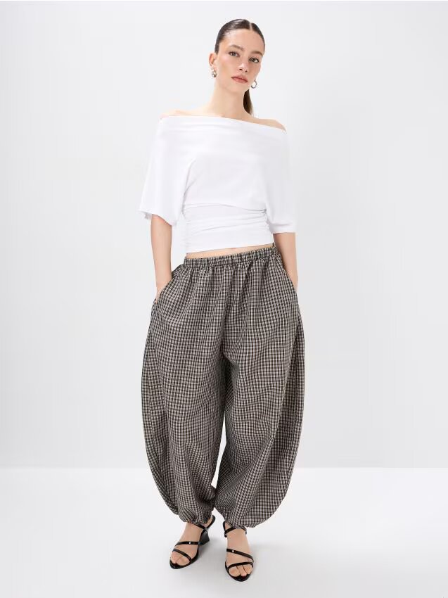 House Pantaloni balloon fit