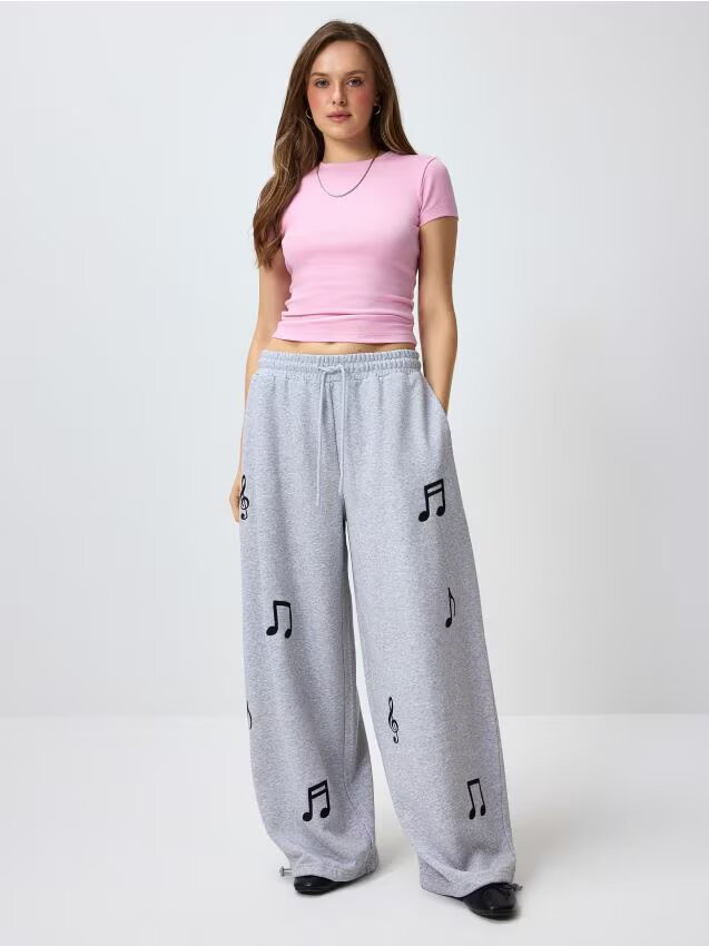 House Pantaloni barrel fit