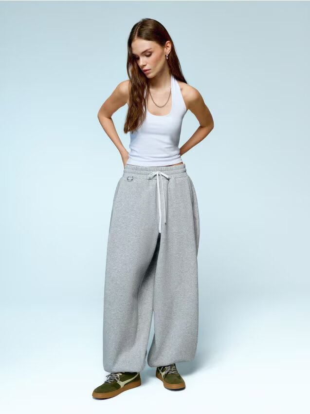 House Pantaloni barrel fit