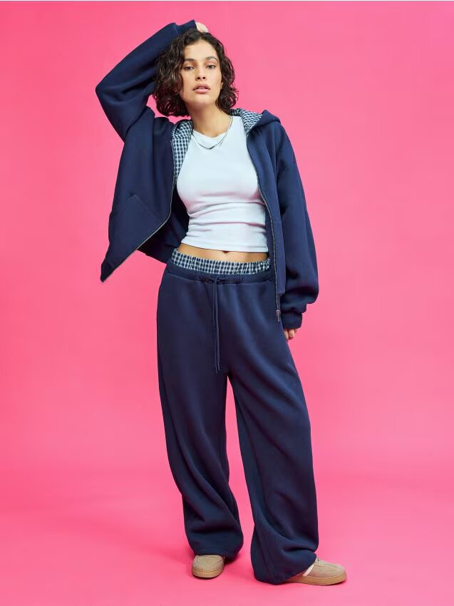 House Pantaloni barrel fit
