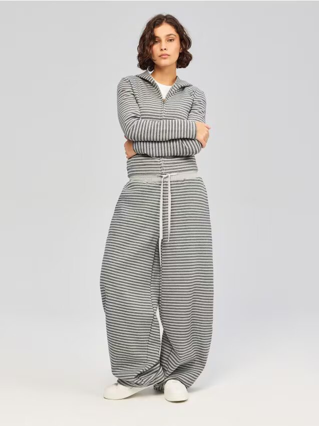 House Pantaloni barrel fit