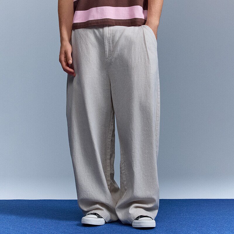 House Pantaloni barrel fit