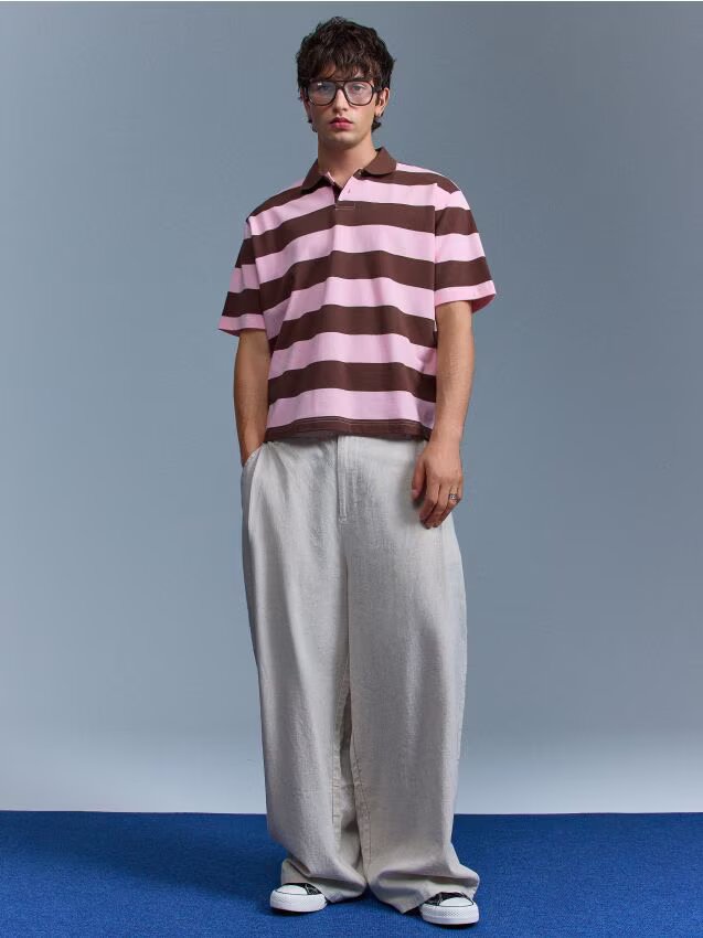 House Pantaloni barrel fit