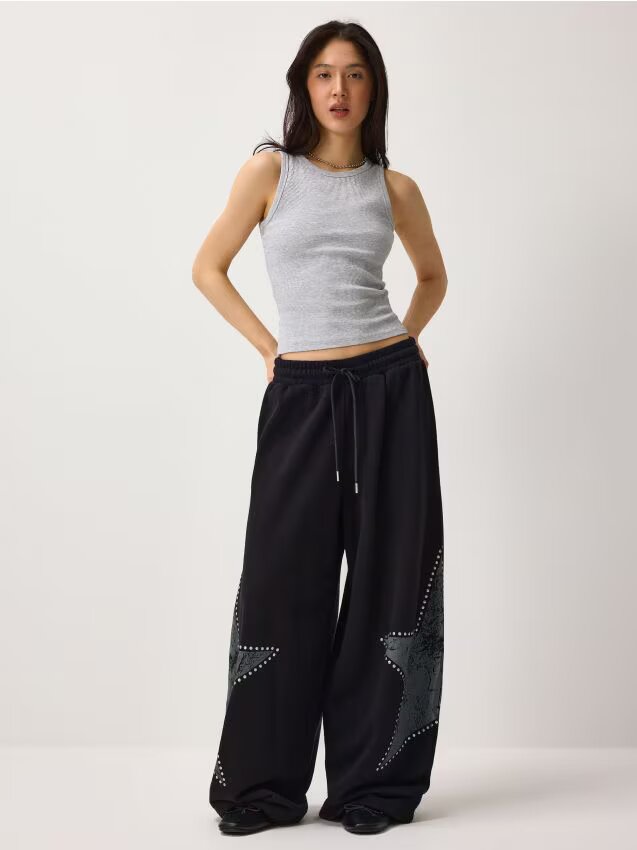House Pantaloni barrel fit