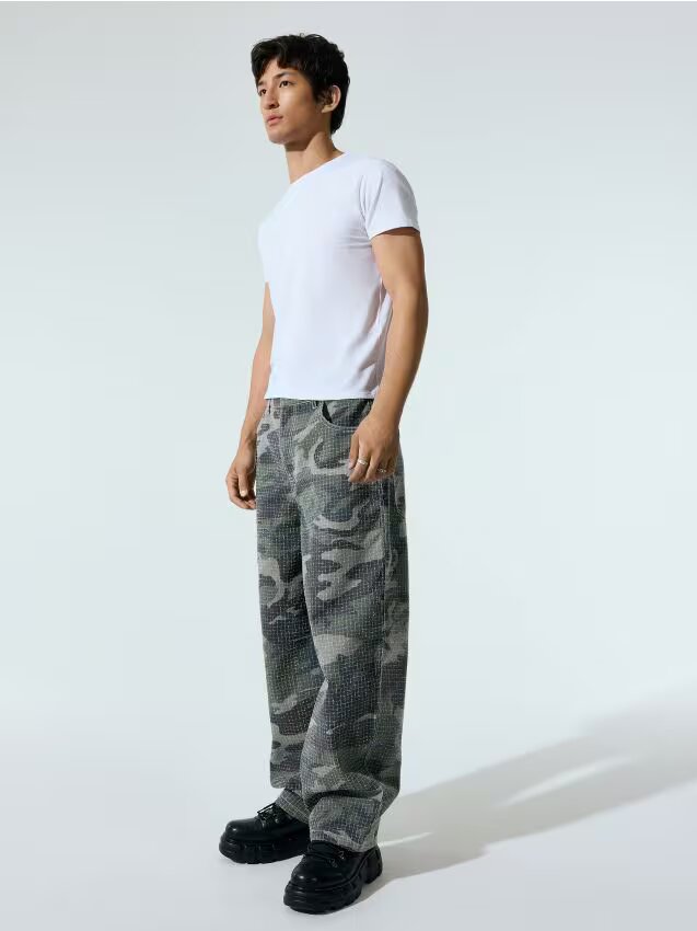 House Pantaloni barrel fit
