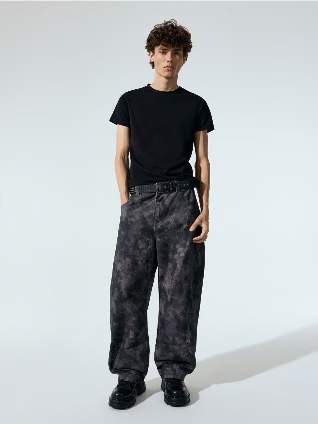 House Pantaloni barrel fit