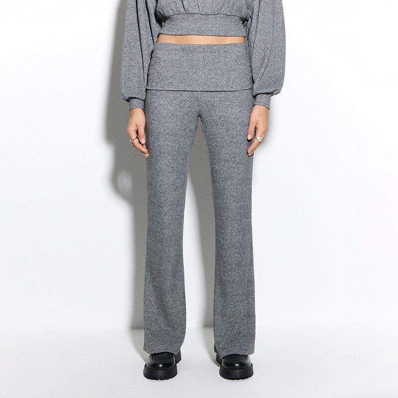 House Pantaloni clopot din tricot