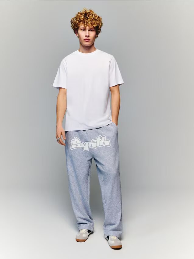 House Pantaloni de trening cu imprimeu