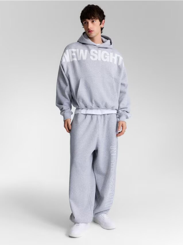 House Pantaloni de trening cu imprimeu
