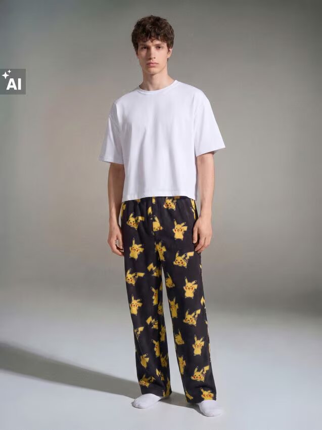 House Pantaloni Largi Pikachu