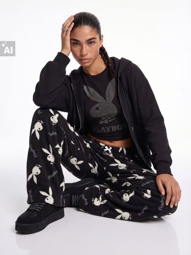 House Pantaloni Largi Playboy
