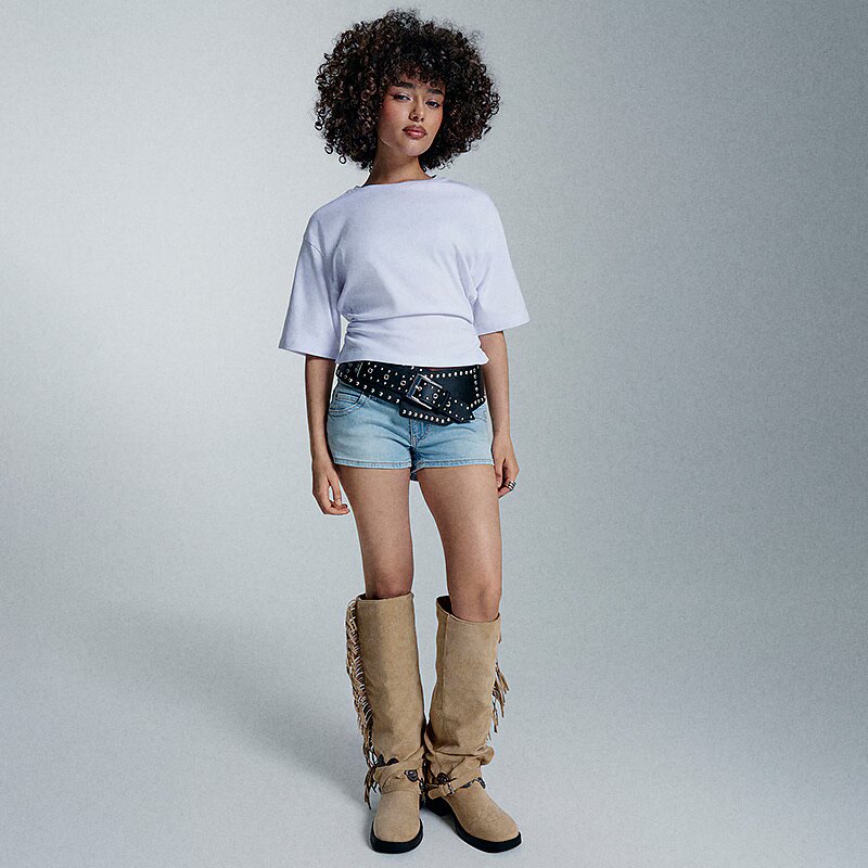 House Pantaloni scurți din denim