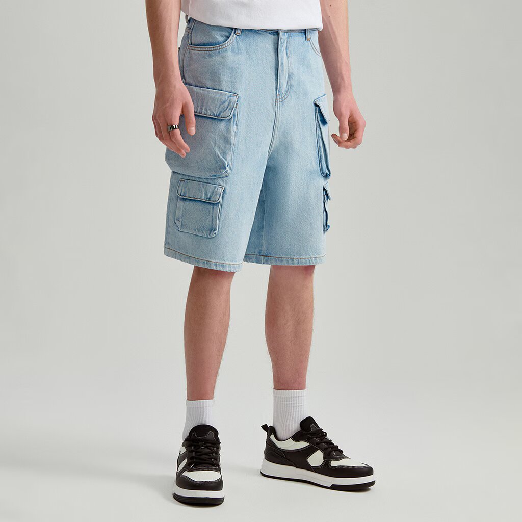 House Pantaloni scurți din denim