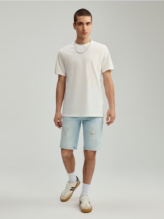 House Pantaloni scurți din denim
