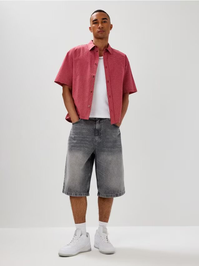 House Pantaloni scurți din denim