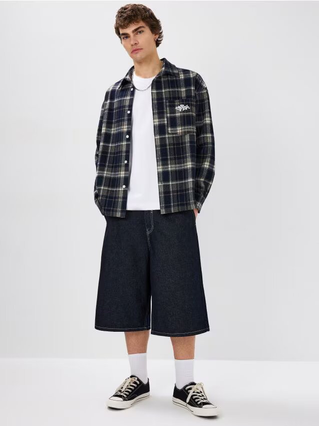 House Pantaloni scurți din denim
