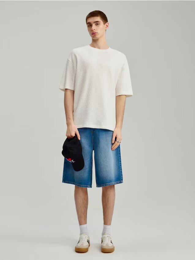 House Pantaloni scurți din denim