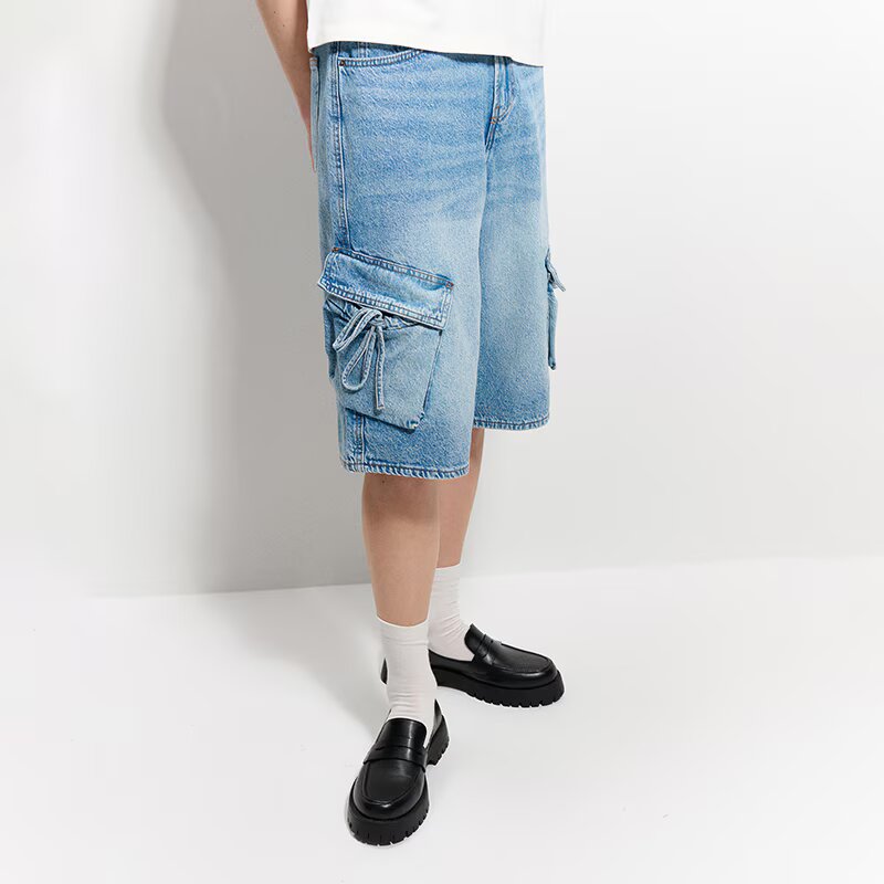 House Pantaloni scurți din denim