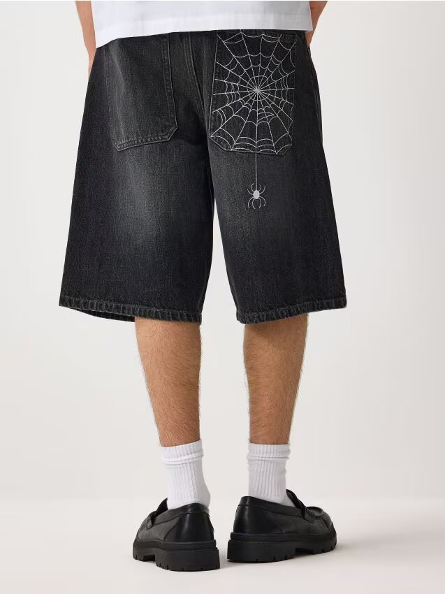 House Pantaloni scurți din denim