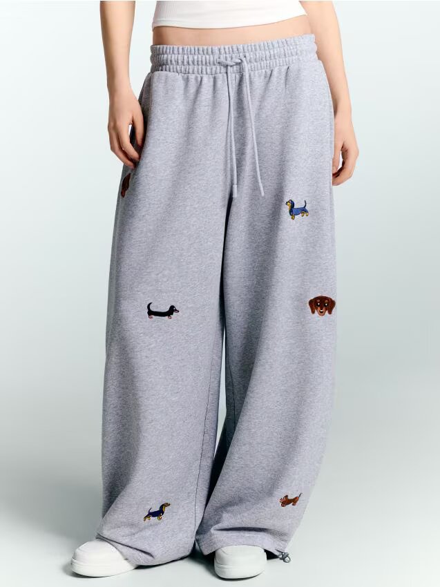 House Pantaloni sport wide leg