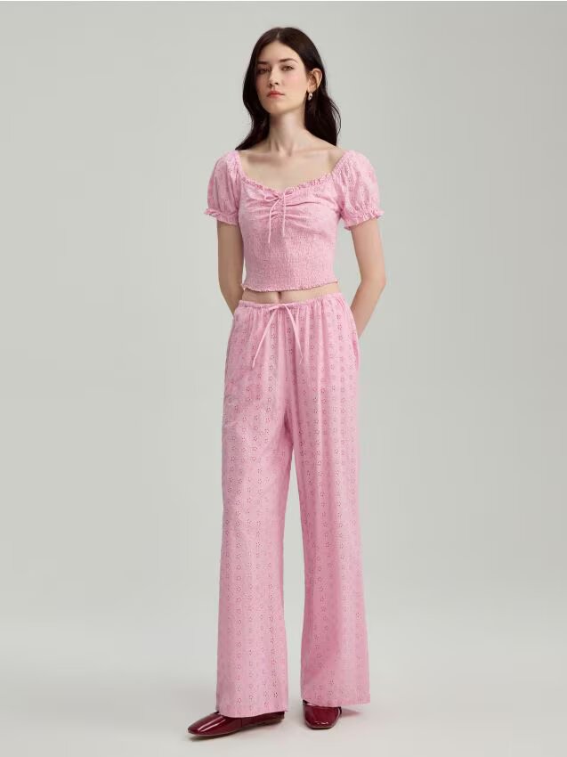 House Pantaloni wide leg