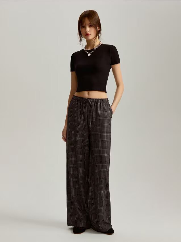 House Pantaloni wide leg