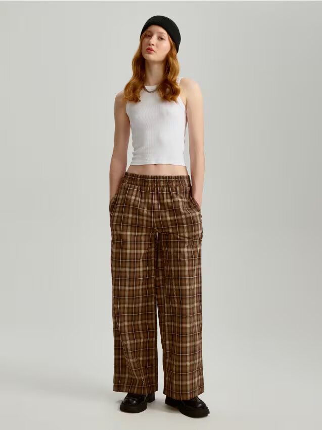 House Pantaloni wide leg