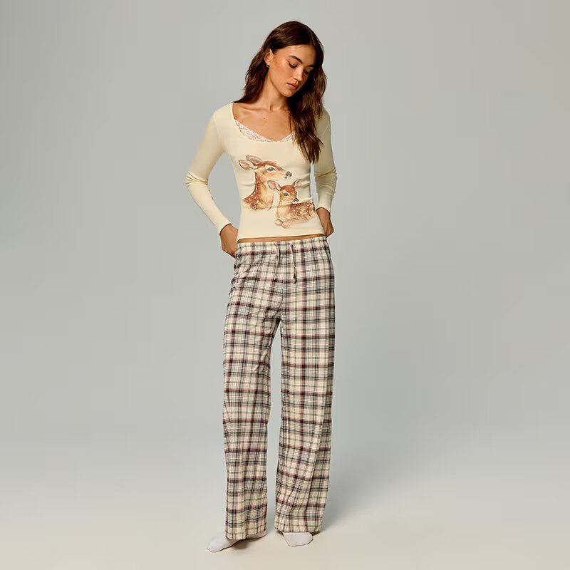 House Pijama cu imprimeu