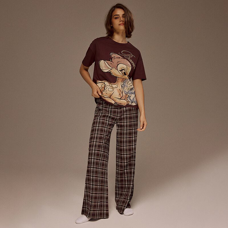 House Pijama cu imprimeu Bambi