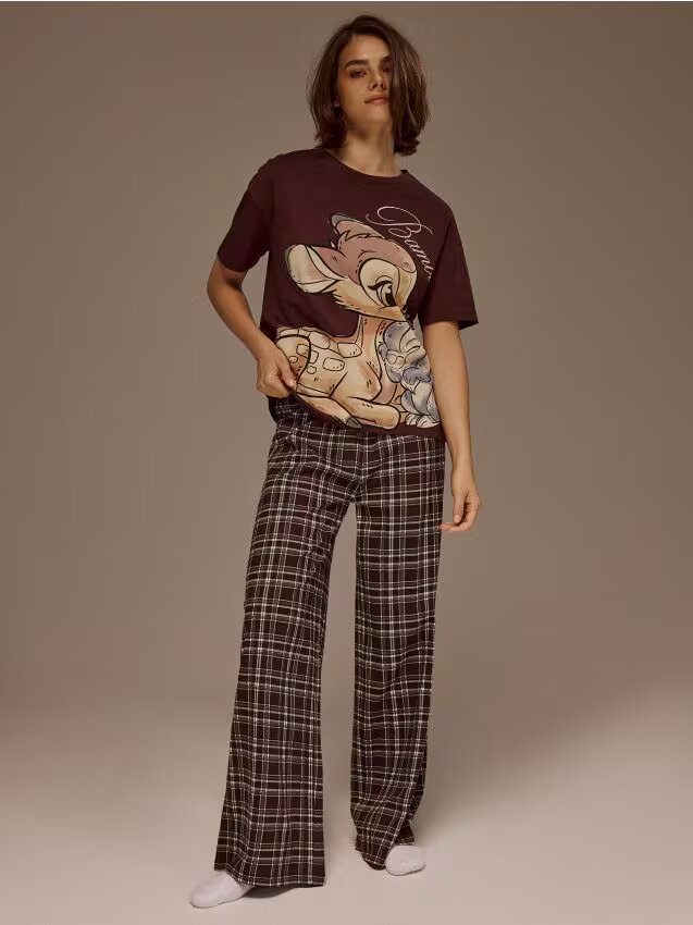 House Pijama cu imprimeu Bambi
