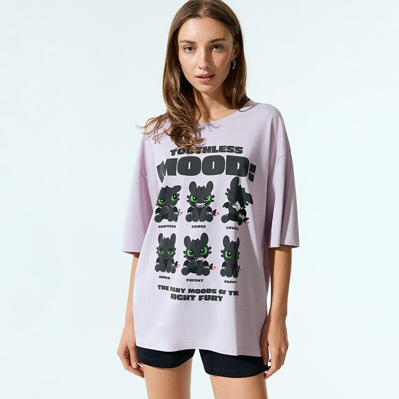 House Pijama din două piese DreamWorks Dragons