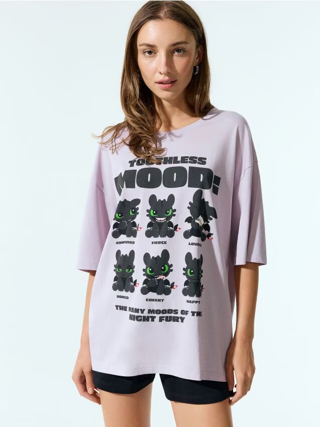 House Pijama din două piese DreamWorks Dragons