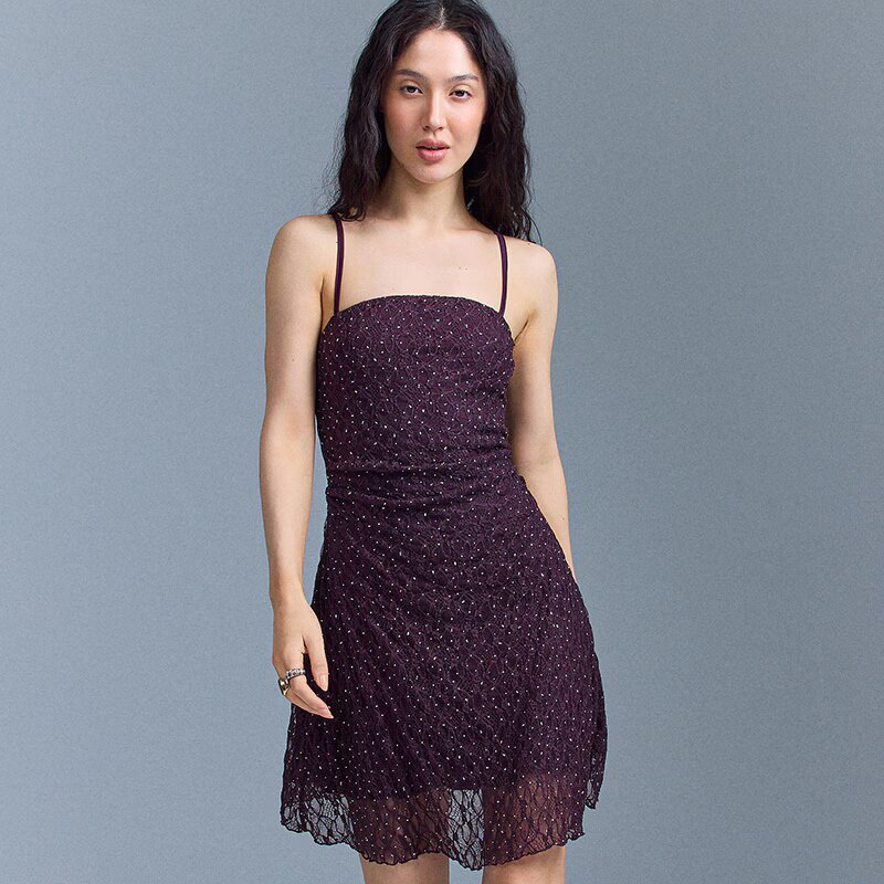 House Rochie cu dantelă