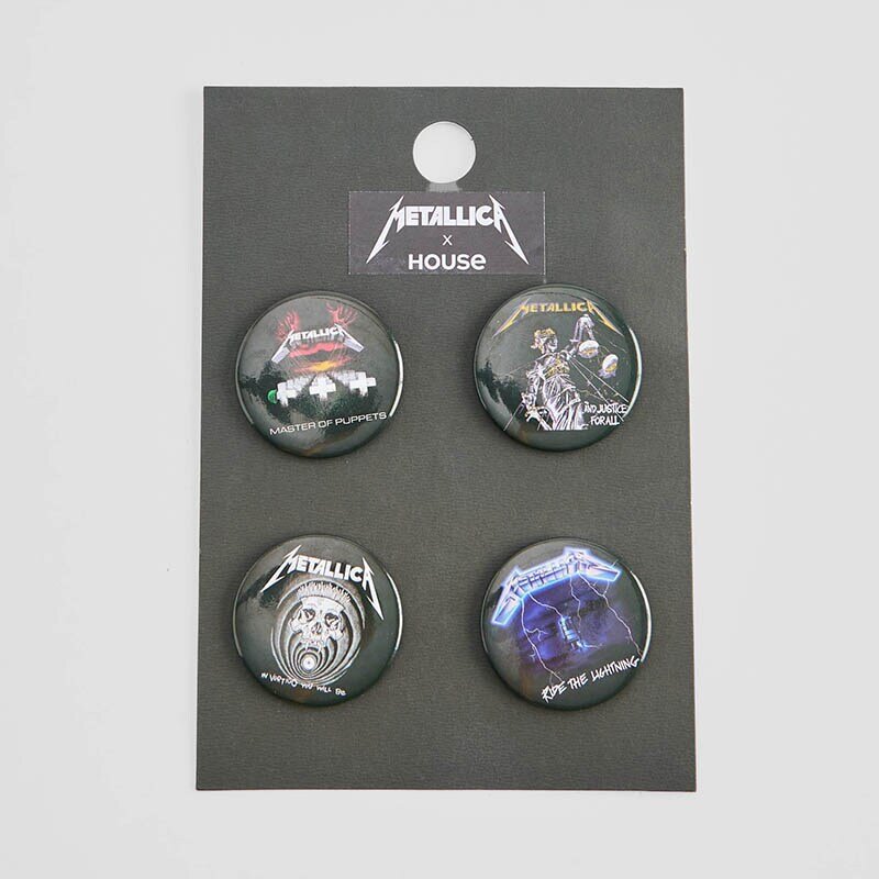 House Set de insigne Metallica