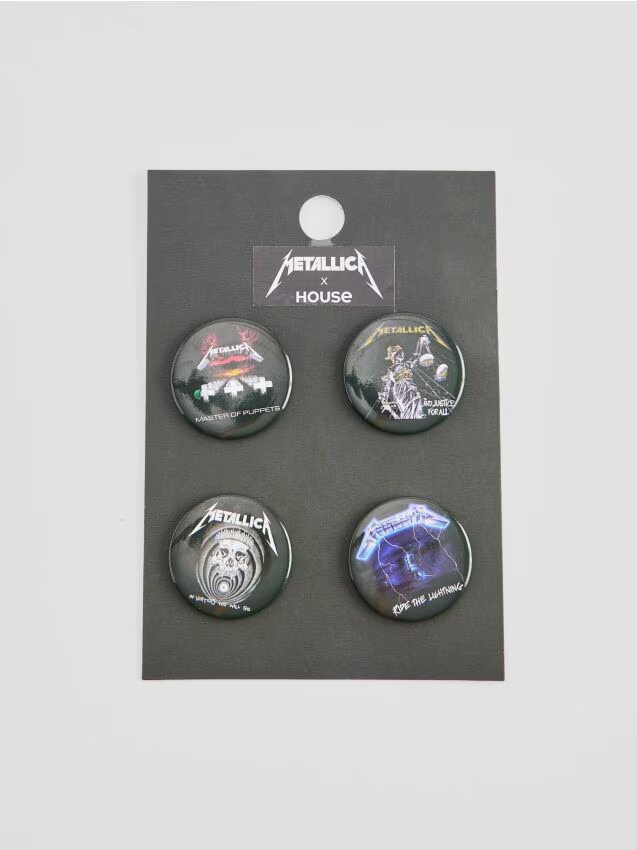 House Set de insigne Metallica