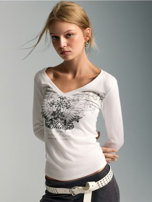 House Tricou cu imprimeu