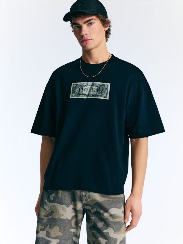 House Tricou cu imprimeu