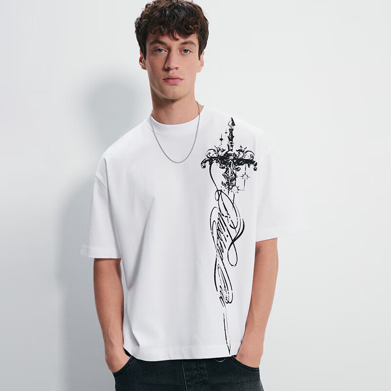 House Tricou cu imprimeu