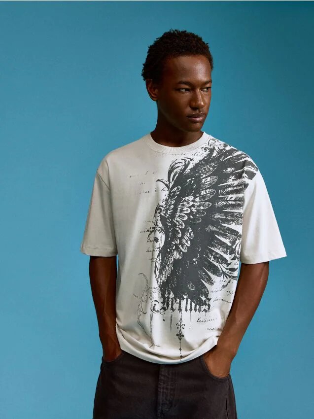 House Tricou cu imprimeu